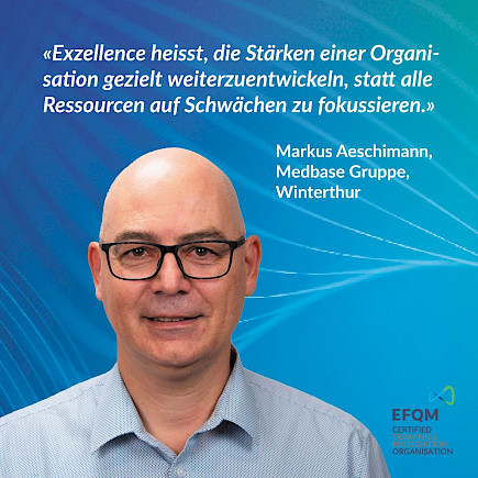 Markus Aeschimann, Change Management Officer und Compliance Verantwortlicher